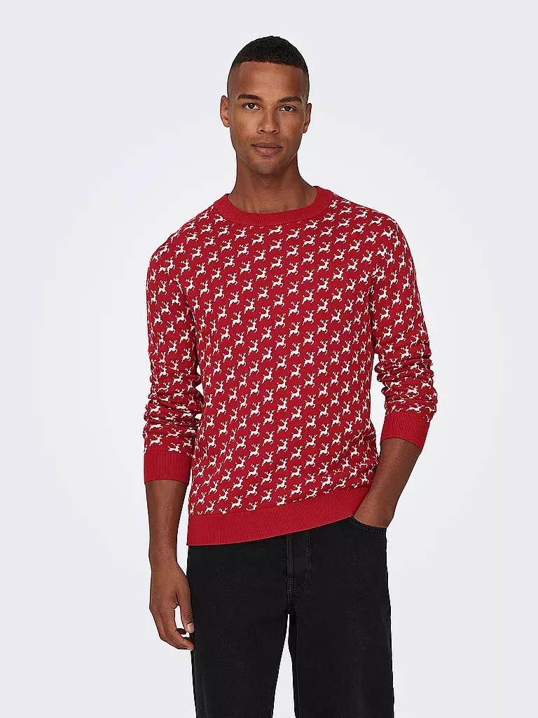 ONLY & SONS | Pullover ONSXMAS | dunkelgrün
