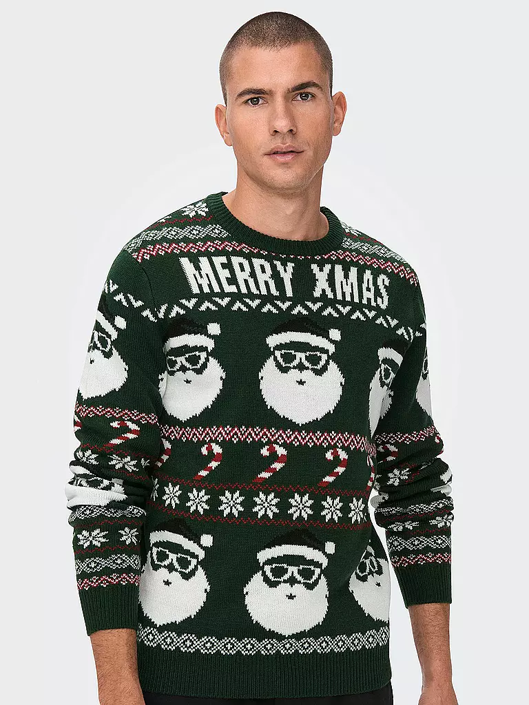 ONLY & SONS | Pullover ONSXMAS | schwarz