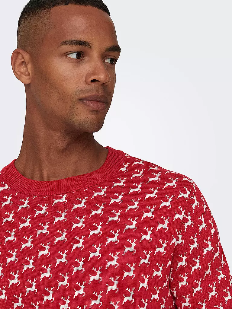 ONLY & SONS | Pullover ONSXMAS | dunkelgrün