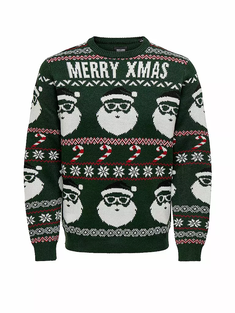 ONLY & SONS | Pullover ONSXMAS  | grün
