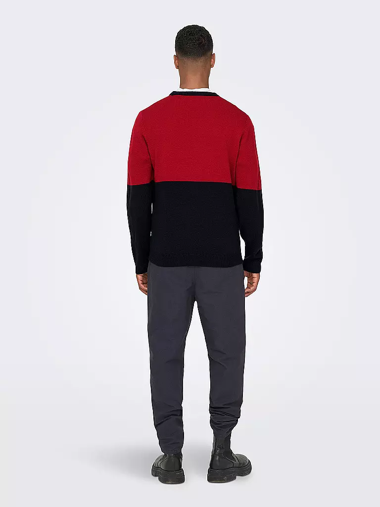 ONLY & SONS | Pullover ONSXMAS  | rot