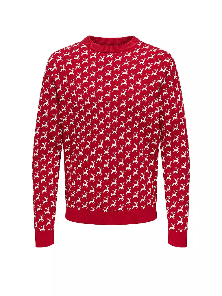 ONLY & SONS | Pullover ONSXMAS | rot