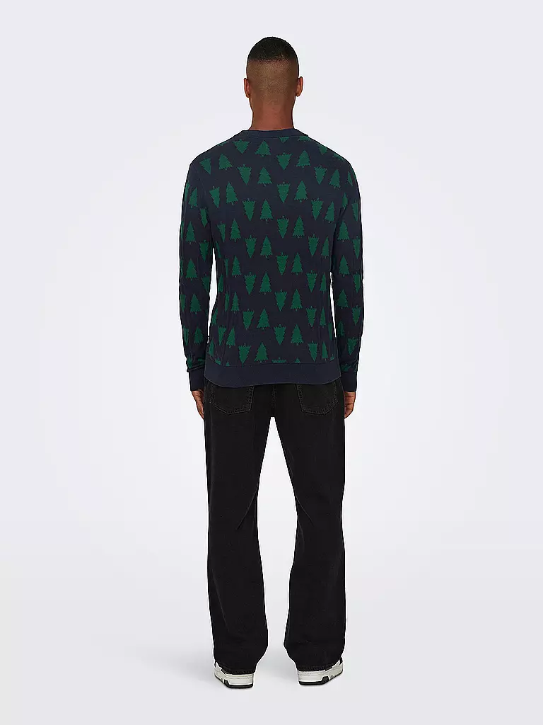 ONLY & SONS | Pullover ONSXMAS | dunkelblau