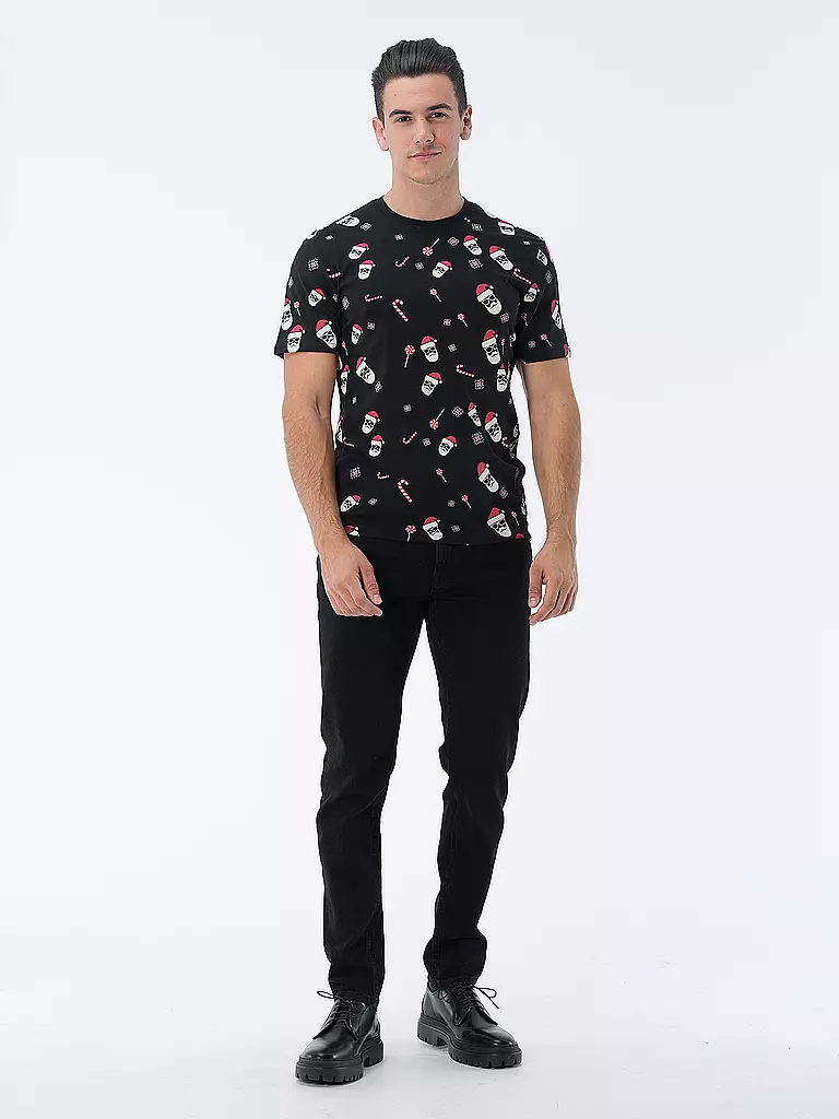 ONLY & SONS | T-Shirt ONSNEWCHRISTMAS | schwarz
