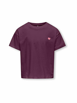 ONLY | Mädchen T-Shirt KOGMAIKEN LIFE CROPHEART 