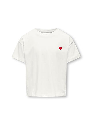 ONLY | Mädchen T-Shirt KOGMAIKEN LIFE CROPHEART