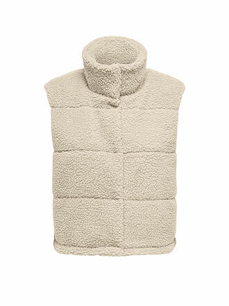 ONLY | Steppgilet in Felloptik ONLSANDRA