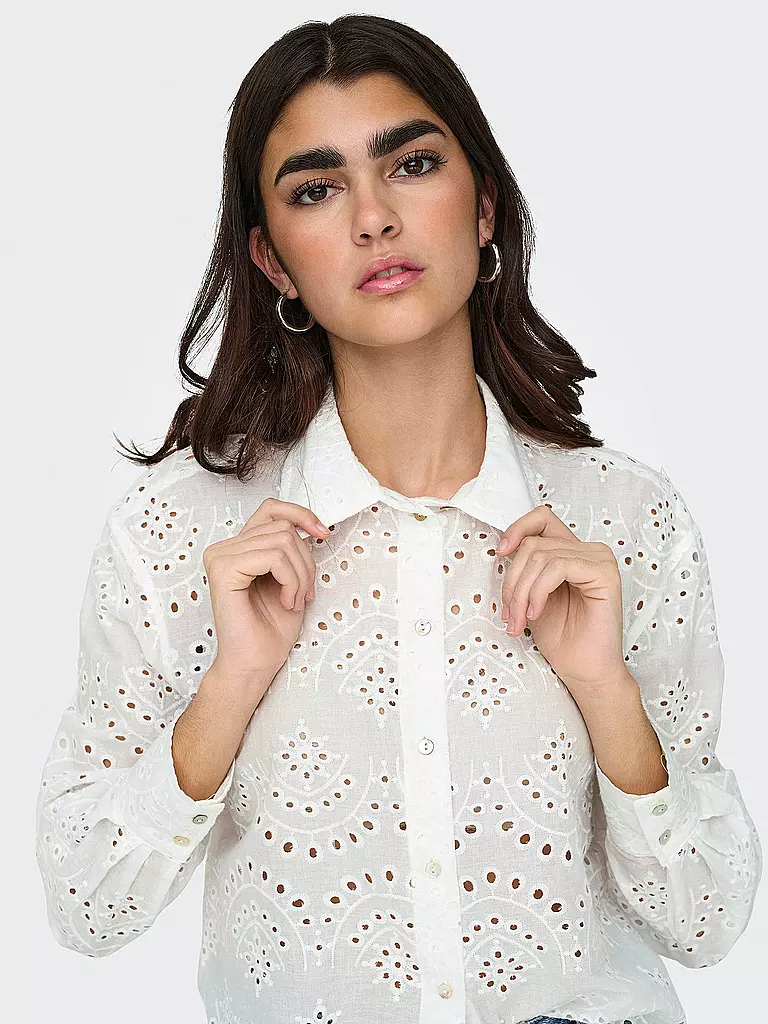 ONLY | Bluse ONLVALAIS | creme