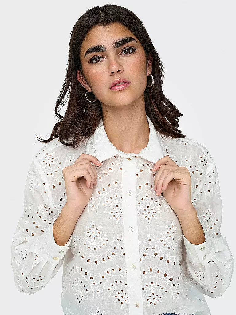 ONLY | Bluse ONLVALAIS | grau