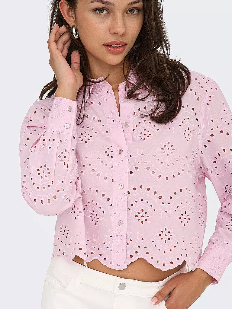ONLY | Bluse ONLVALAIS | grau