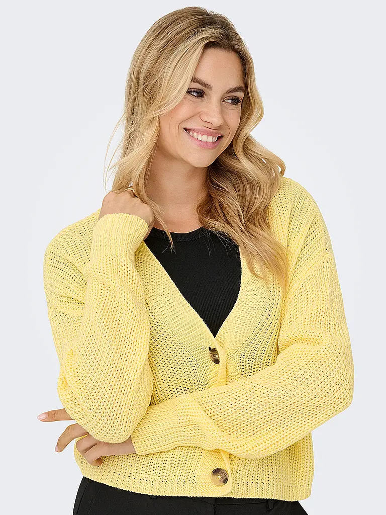 ONLY | Cardigan ONLCAROL  | gelb