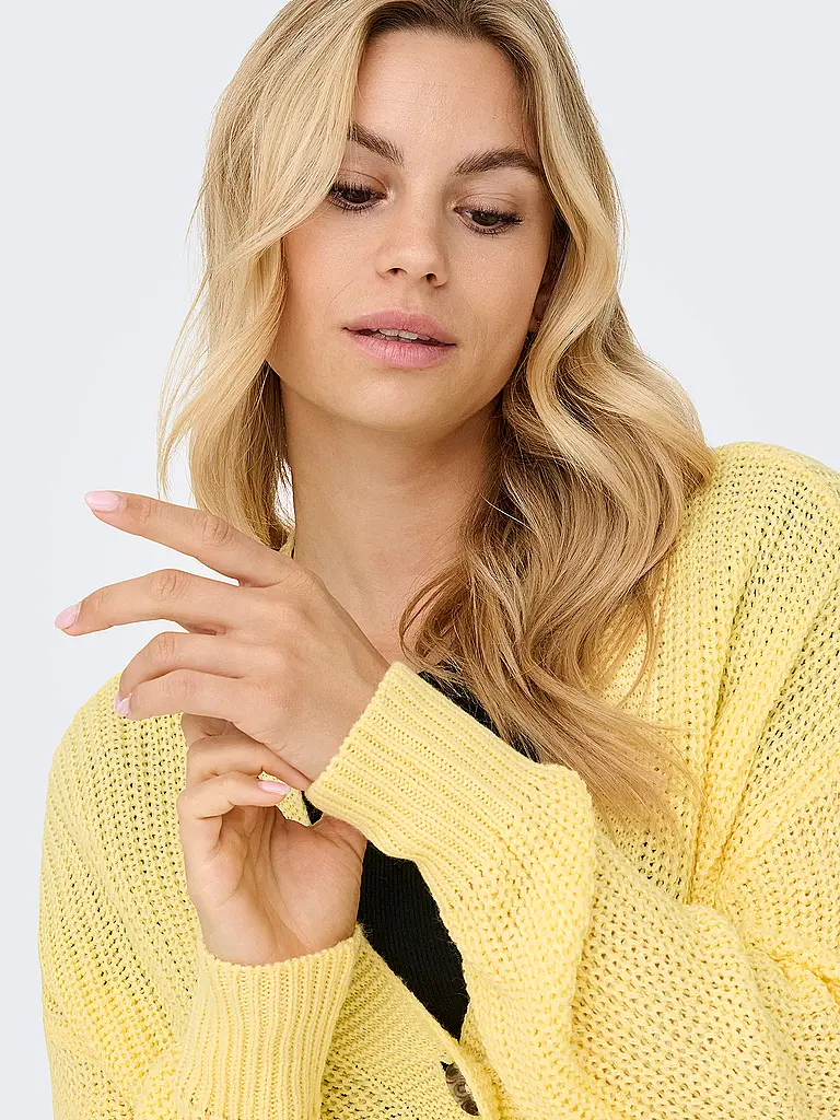 ONLY | Cardigan ONLCAROL  | gelb