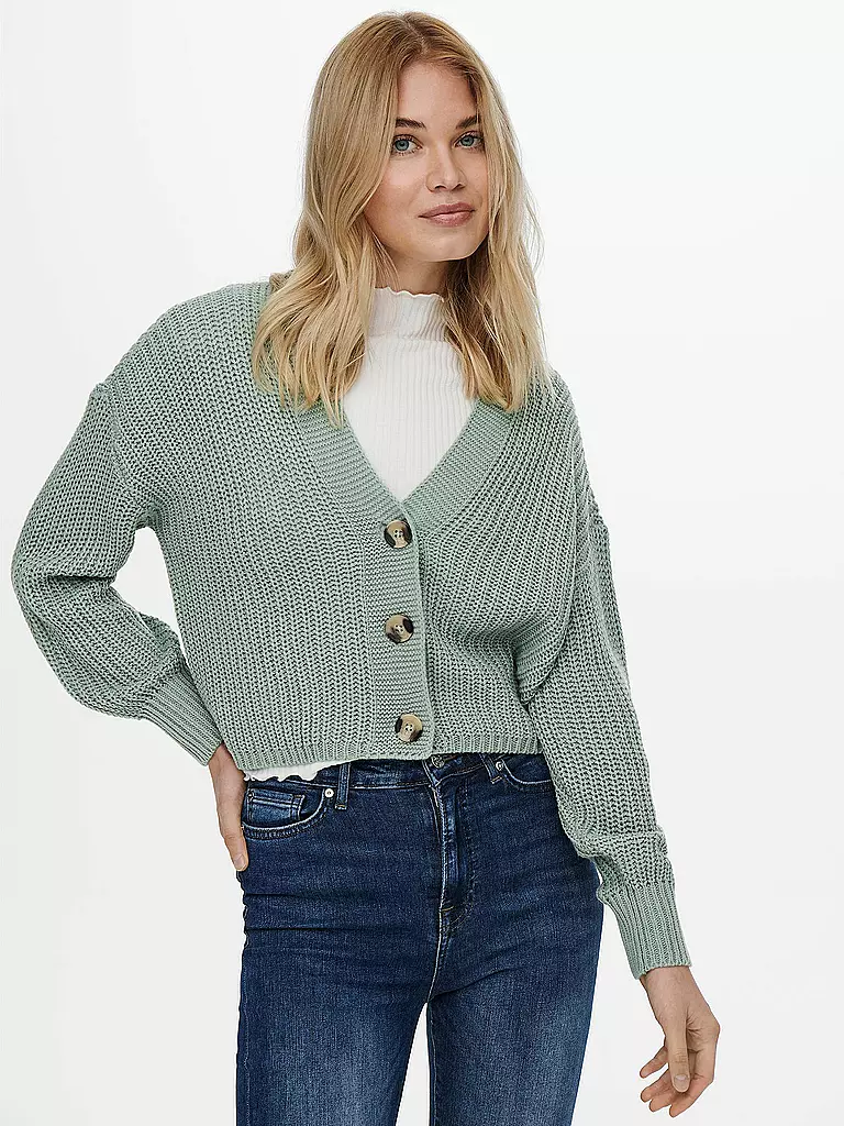 ONLY | Cardigan ONLCAROL | hellgrün