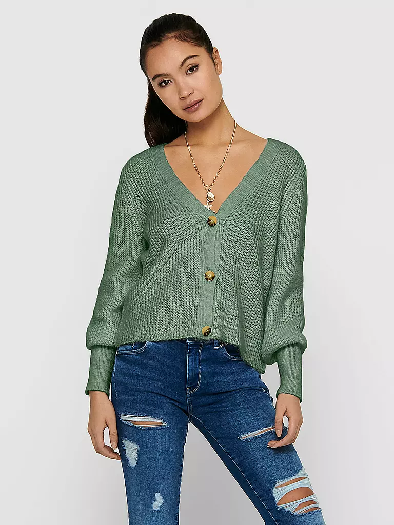 ONLY | Cardigan ONLCLARE  | grün