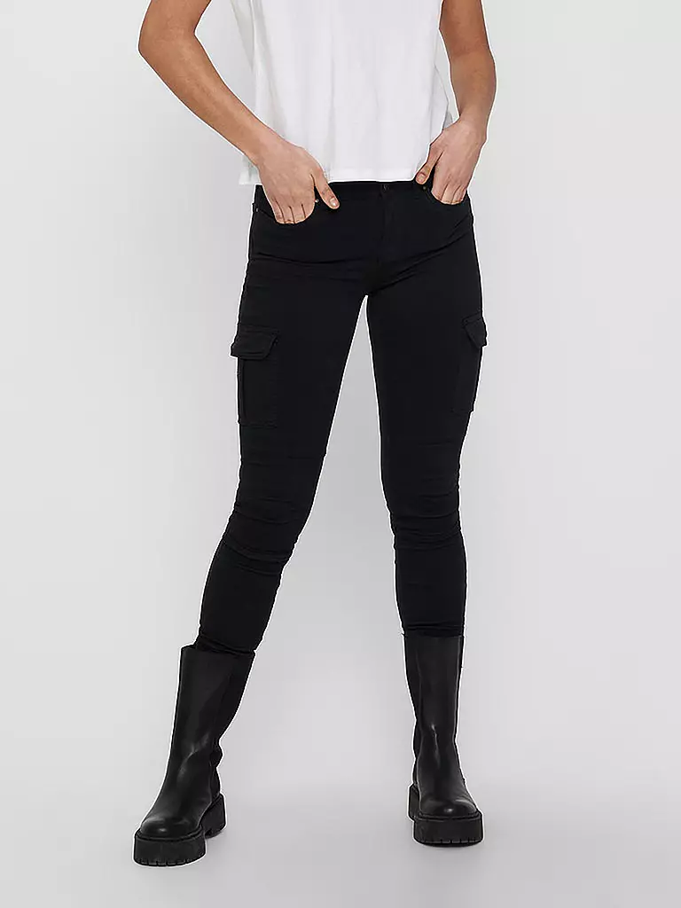 ONLY | Cargohose Skinny Fit  ONLMISSOURI | braun