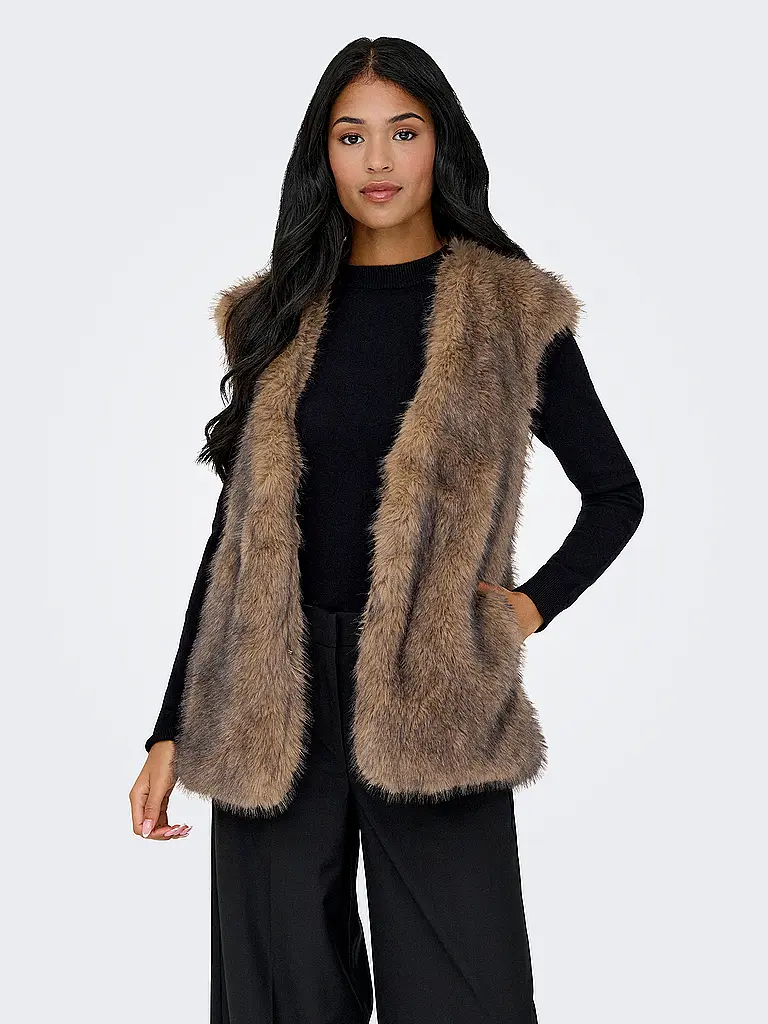 ONLY | Gilet in Felloptik ONLDAWN | 