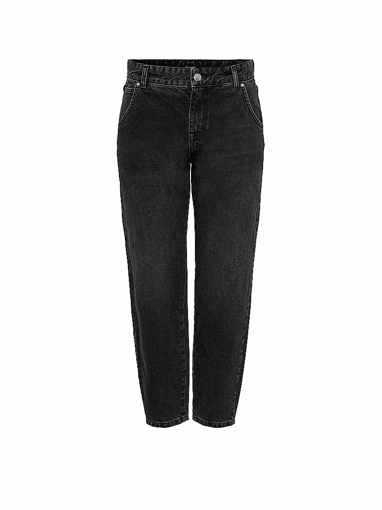 ONLY | Highwaist Jeans Balloon Fit 7/8 ONLTROY  | schwarz