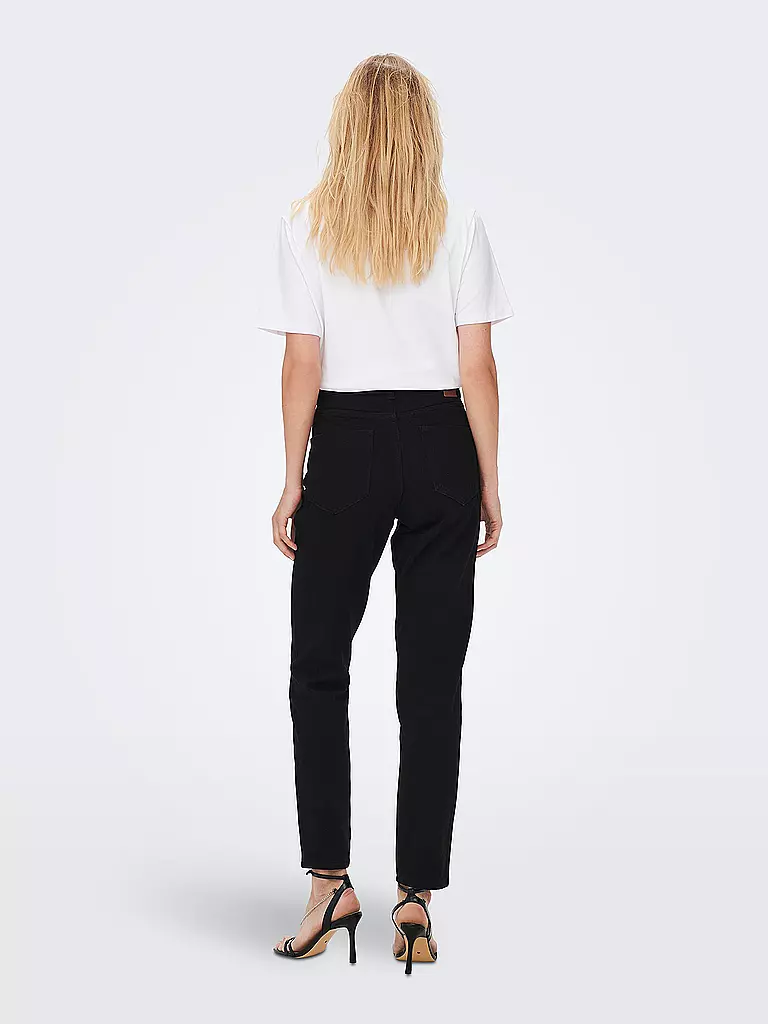 ONLY | Highwaist Jeans Mom Fit ONLJAGGER  | schwarz