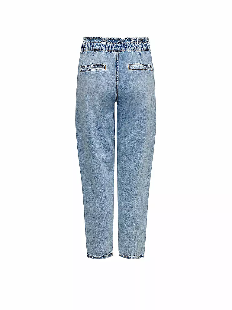 ONLY | Highwaist Jeans Mom Fit | hellblau