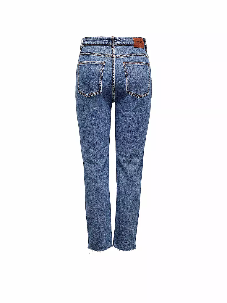 ONLY | Highwaist Jeans Straight Fit ONLEMILY  | blau