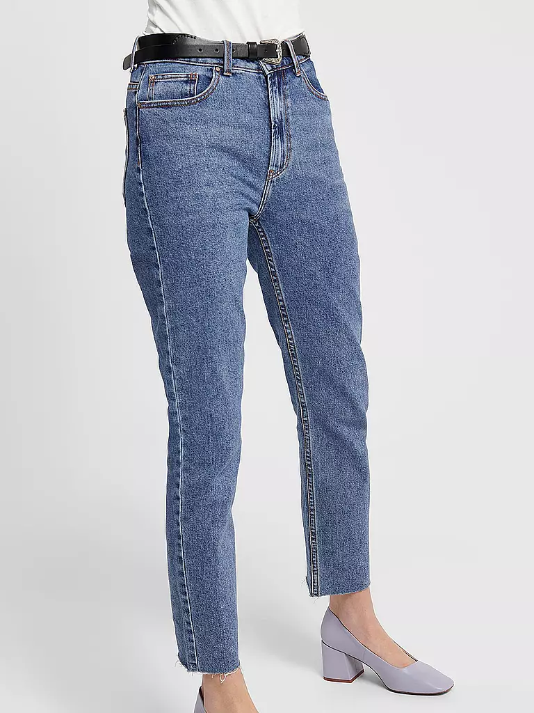 ONLY | Highwaist Jeans Straight Fit ONLEMILY  | blau