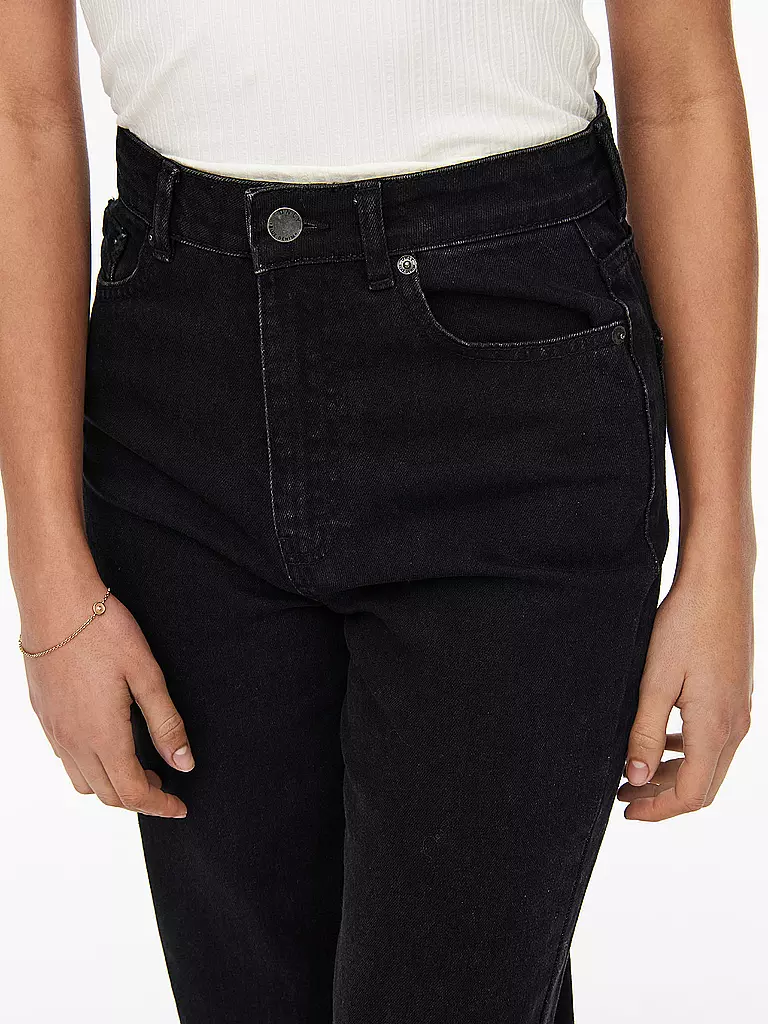 ONLY | Highwaist Jeans Wide Leg ONLCAMILLE  | schwarz