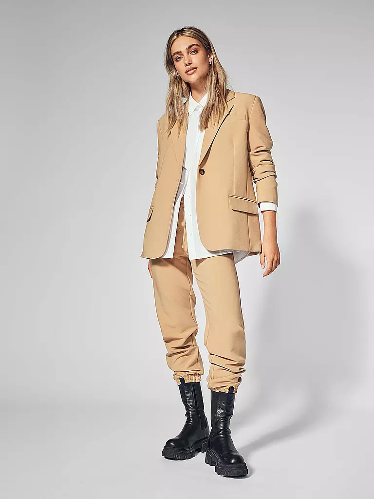 ONLY | Highwaist Pants Jogging Fit ONLMILIAN  | Camel