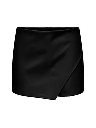 ONLY | Hosenrock - Skorts in Lederoptik ONLMIST | schwarz