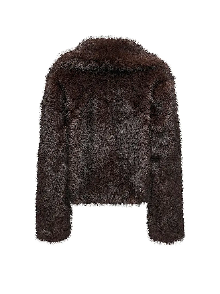 ONLY | Jacke in Felloptik ONLDAWN | braun