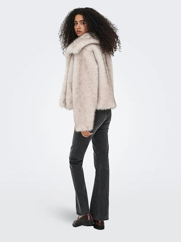 ONLY | Jacke in Felloptik ONLDAWN | creme
