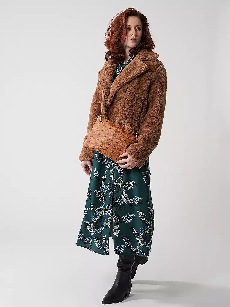 ONLY | Jacke in Felloptik ONLVERONA | hellbraun