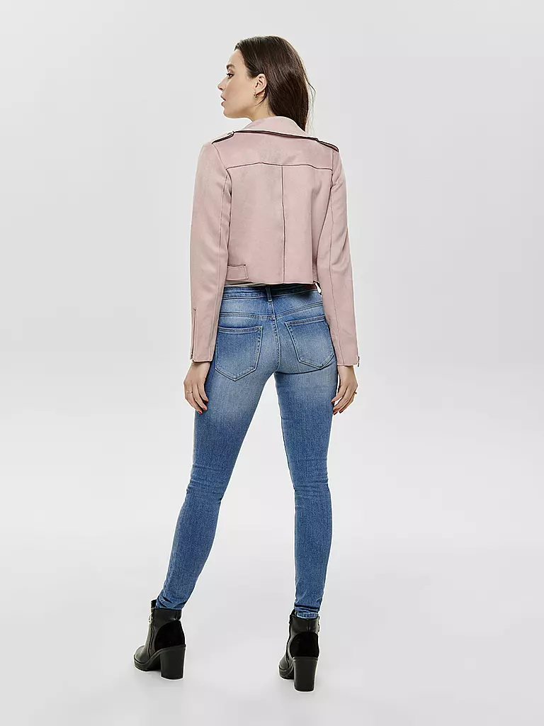 ONLY | Jacke in Lederoptik "ONLSHERRY" | rosa