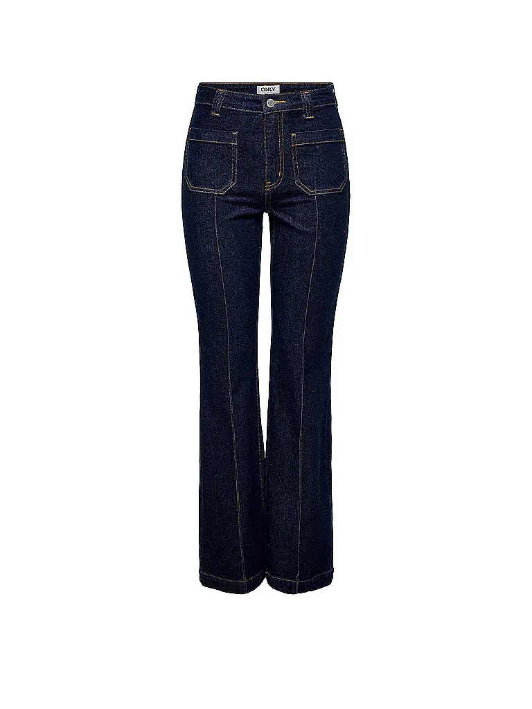 ONLY | Jeans Flared Fit ONLEMILY  | dunkelblau
