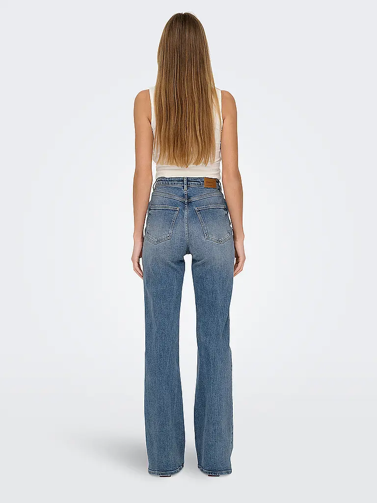 ONLY | Jeans Flared Fit ONLJUICY | blau