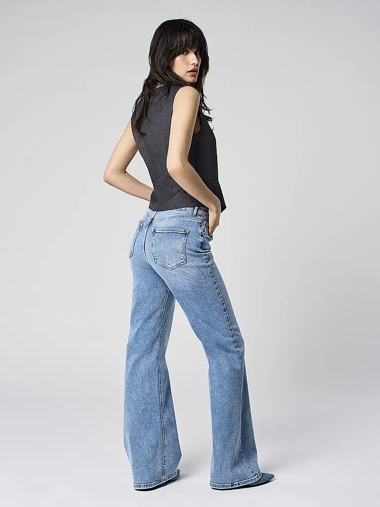 ONLY | Jeans Flared Fit ONLJUICY | blau
