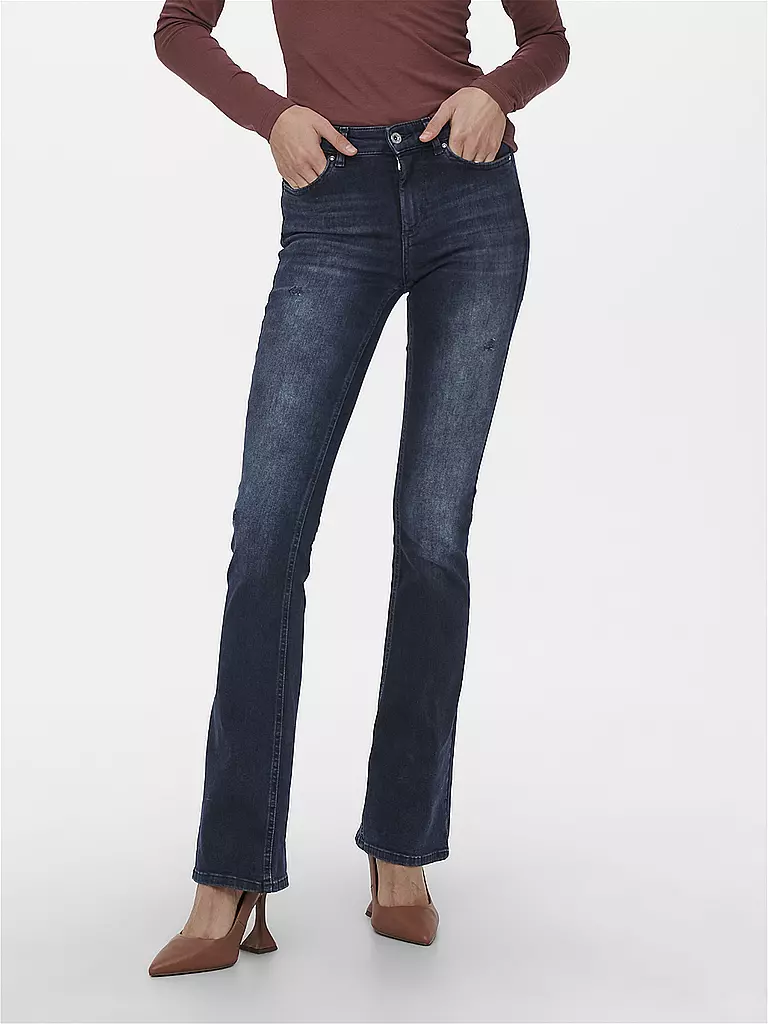 ONLY | Jeans Flared ONLBLUSH | dunkelblau