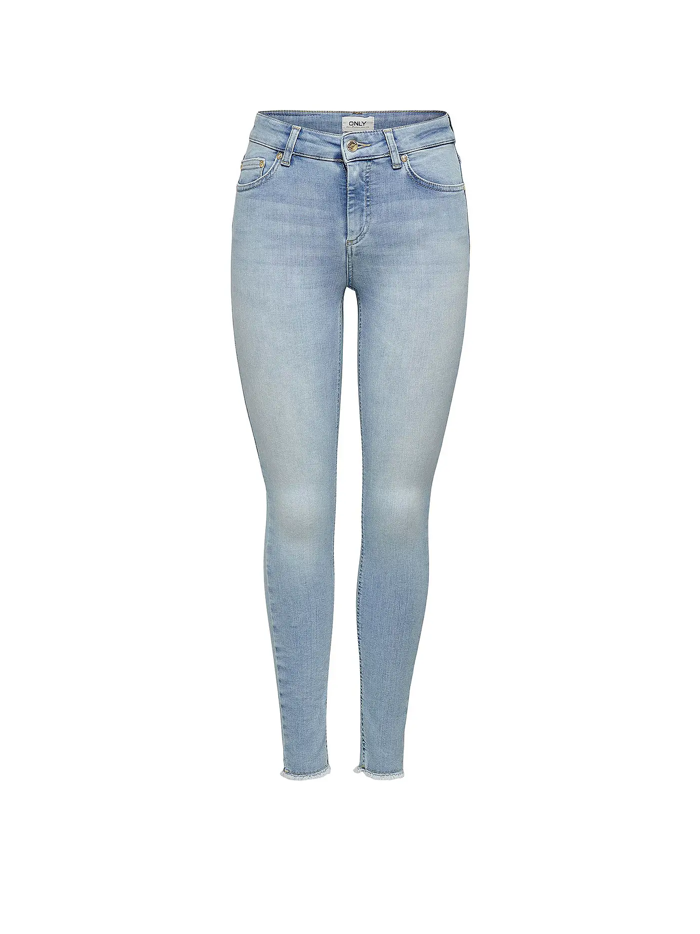 ONLY | Jeans Skinny Fit 7/8 ONLBLUSH | hellblau