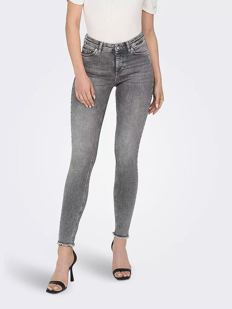 ONLY | Jeans Skinny Fit 7/8 ONLBLUSH | grau