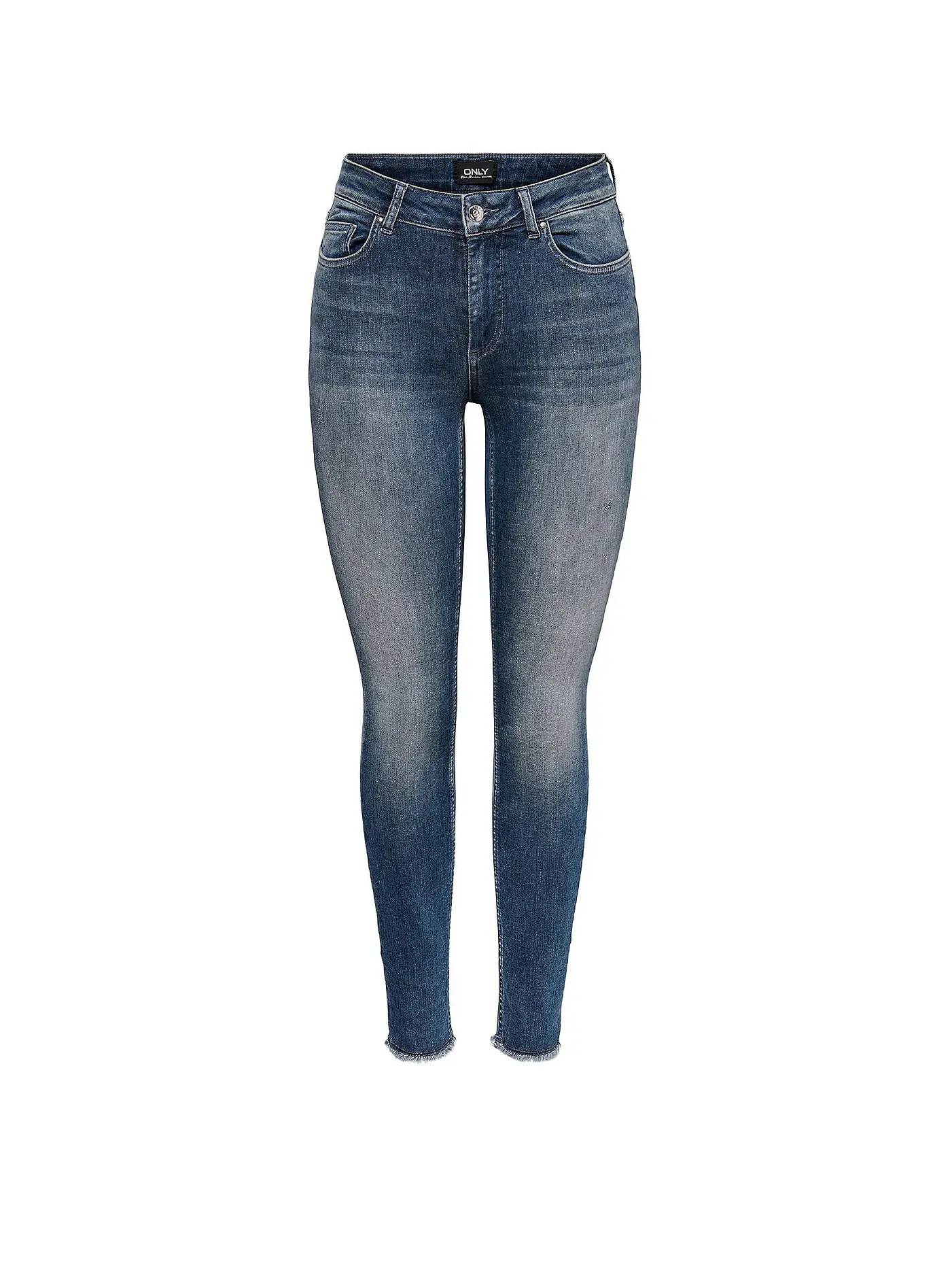 ONLY | Jeans Skinny Fit 7/8 ONLBLUSH | dunkelblau