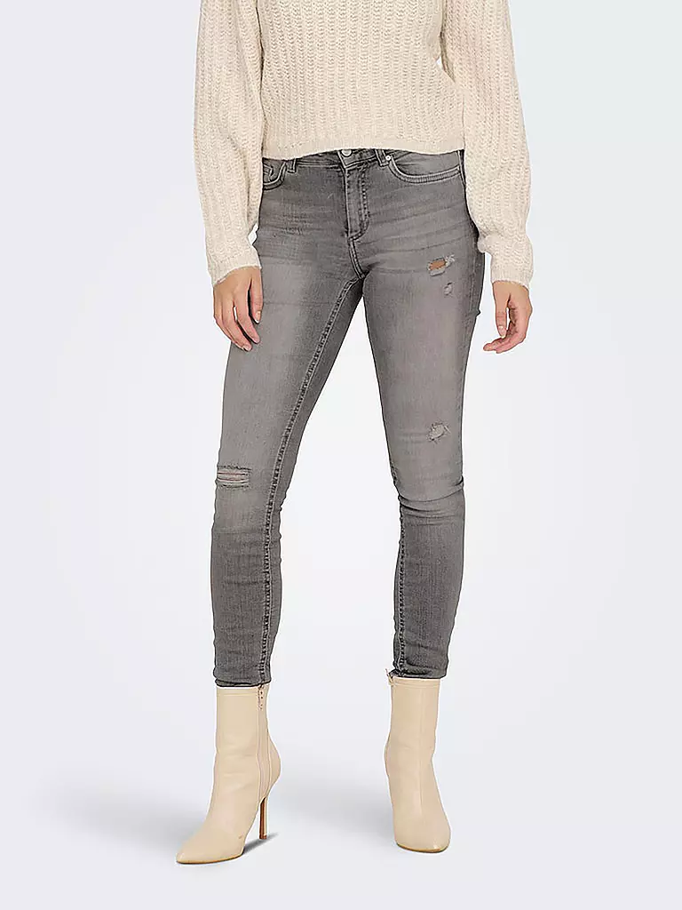 ONLY | Jeans Skinny Fit ONLBLUSH  | grau