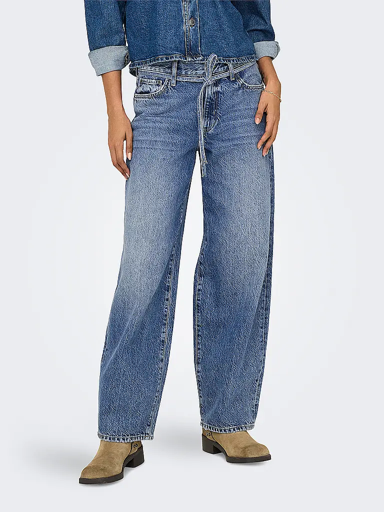 ONLY | Jeans Straight Fit ONLGIANNA | blau