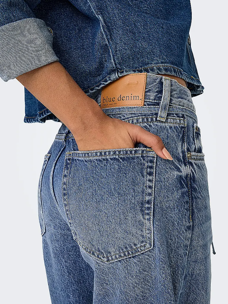 ONLY | Jeans Straight Fit ONLGIANNA | blau