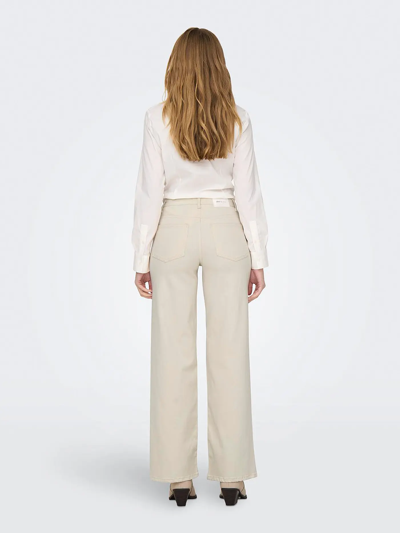 ONLY | Jeans Wide Leg Fit  | beige