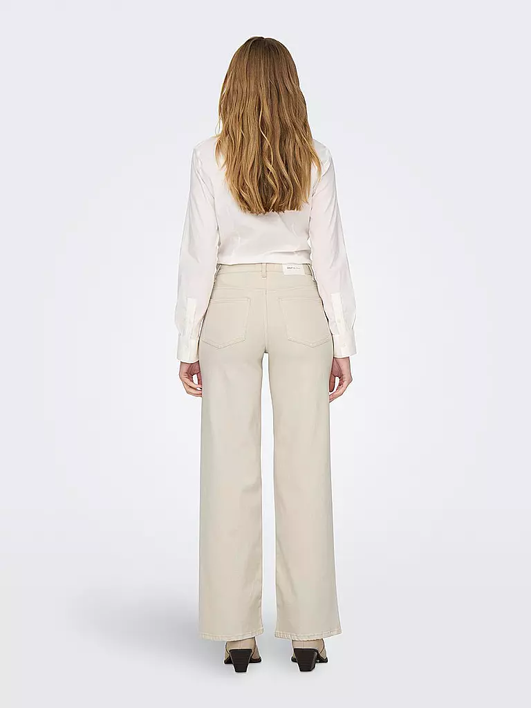 ONLY | Jeans Wide Leg Fit  | beige