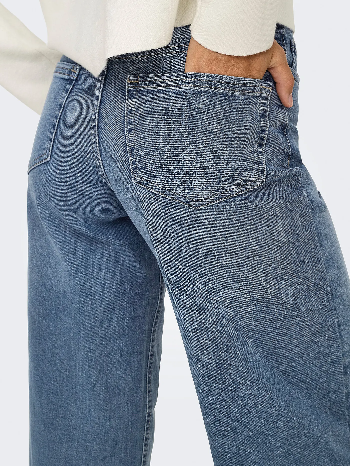 ONLY | Jeans Wide Leg Fit ONLMADISON BLUSH  | dunkelblau