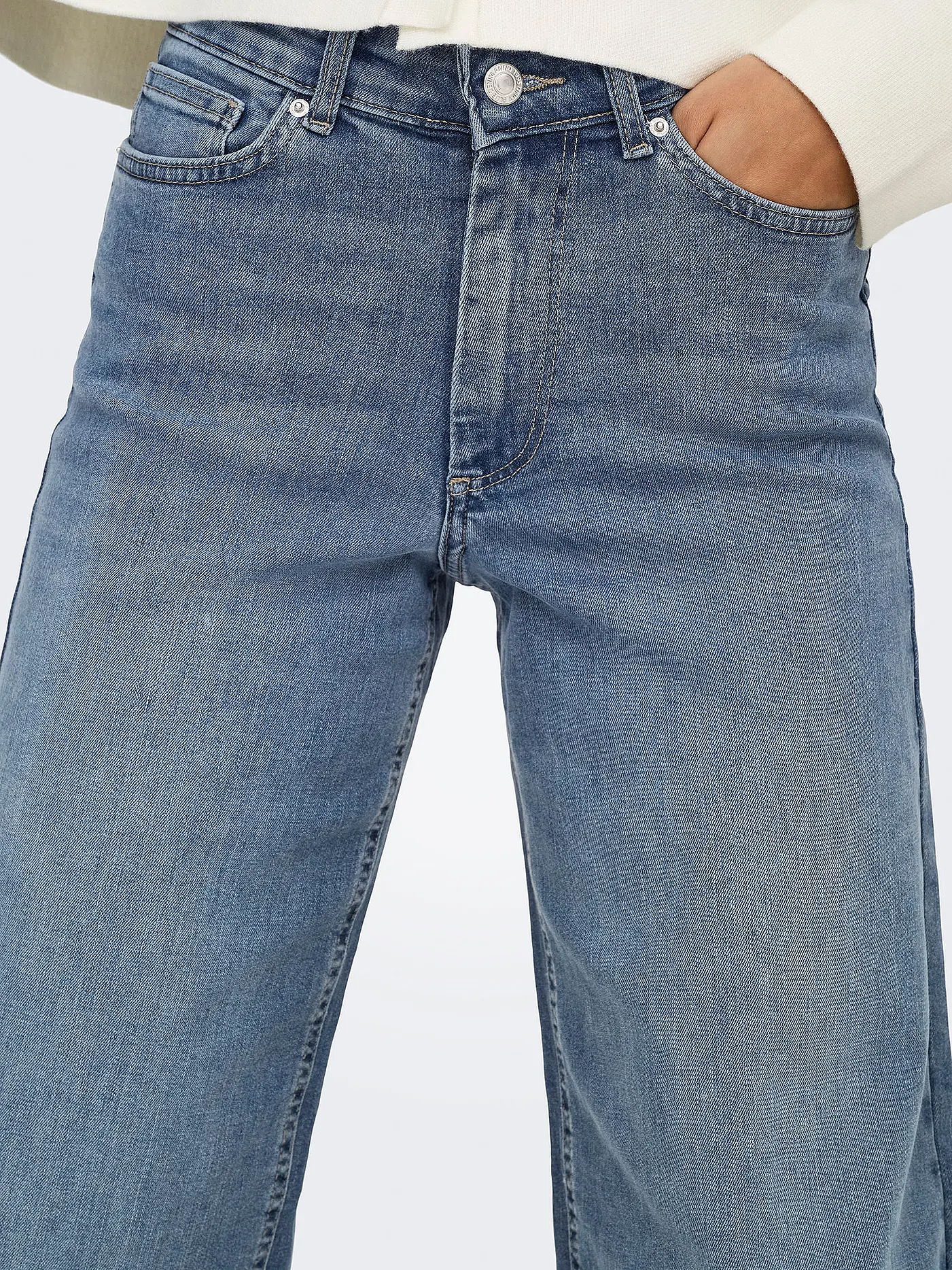 ONLY | Jeans Wide Leg Fit ONLMADISON BLUSH  | dunkelblau