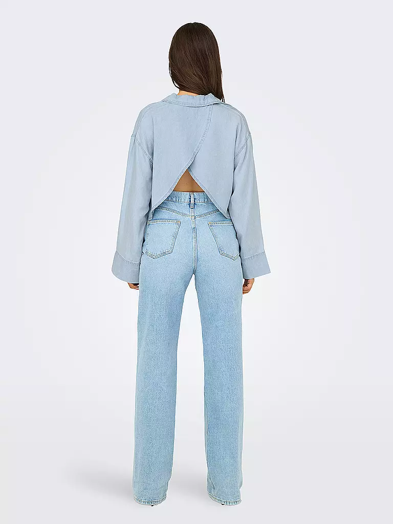ONLY | Jeansbluse ONLCHARIS  | hellblau