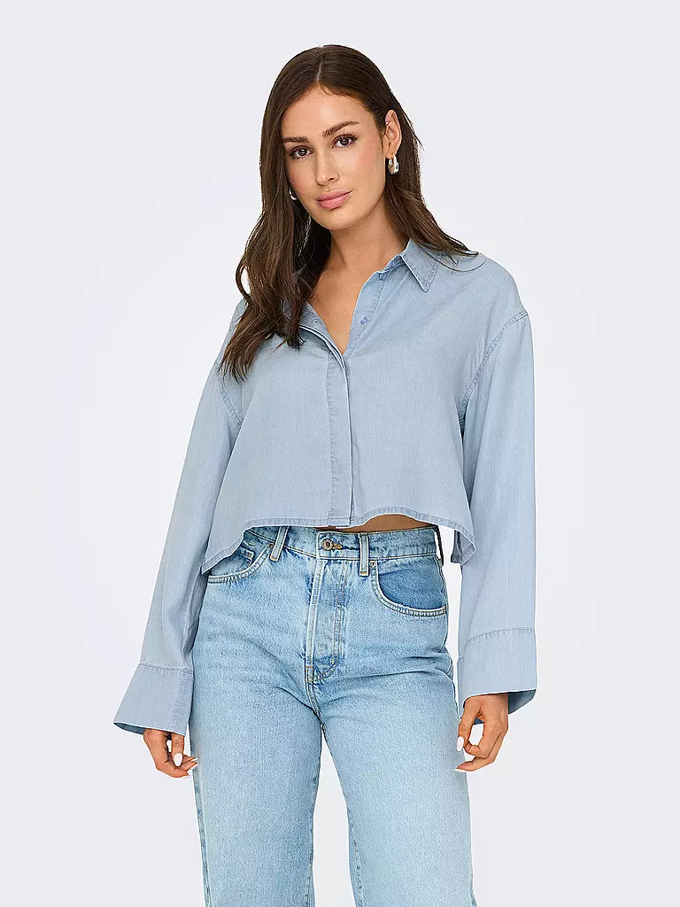 ONLY | Jeansbluse ONLCHARIS  | hellblau