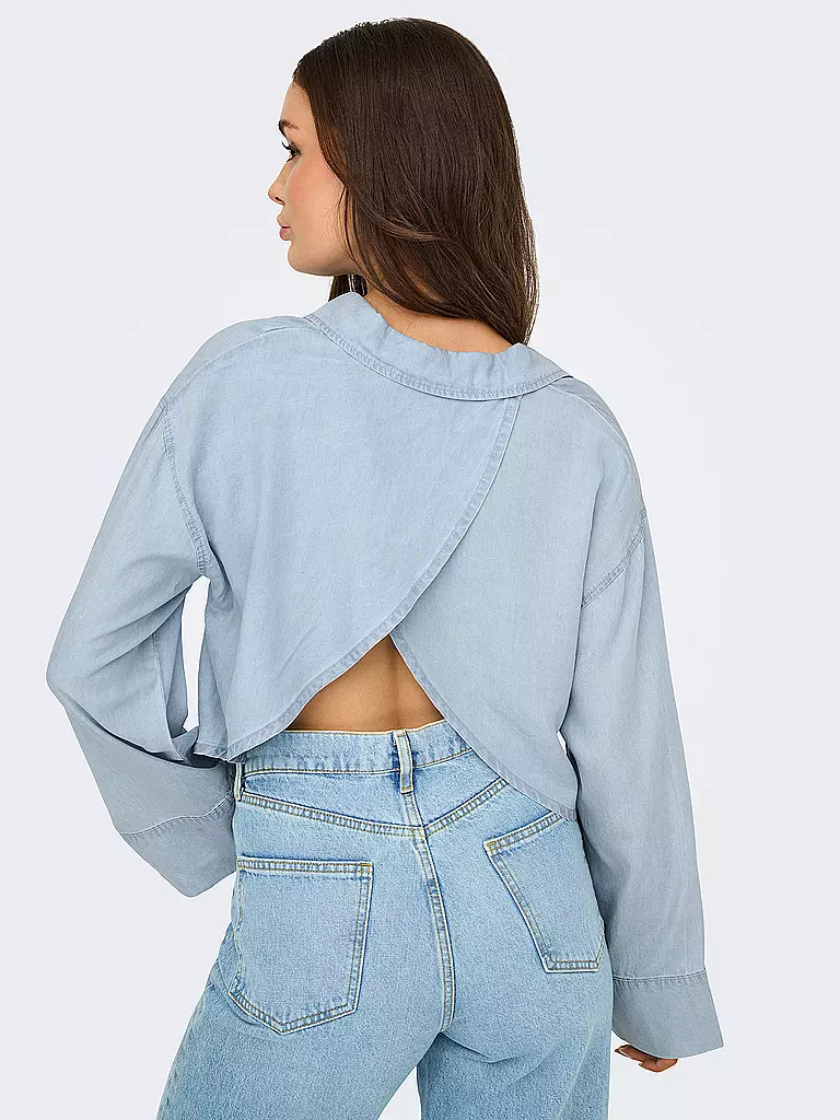 ONLY | Jeansbluse ONLCHARIS  | hellblau