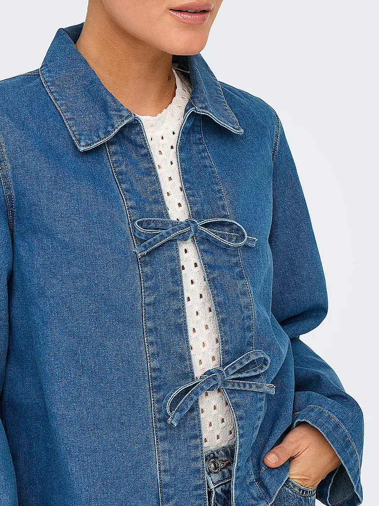 ONLY | Jeansbluse ONLTHORA | blau